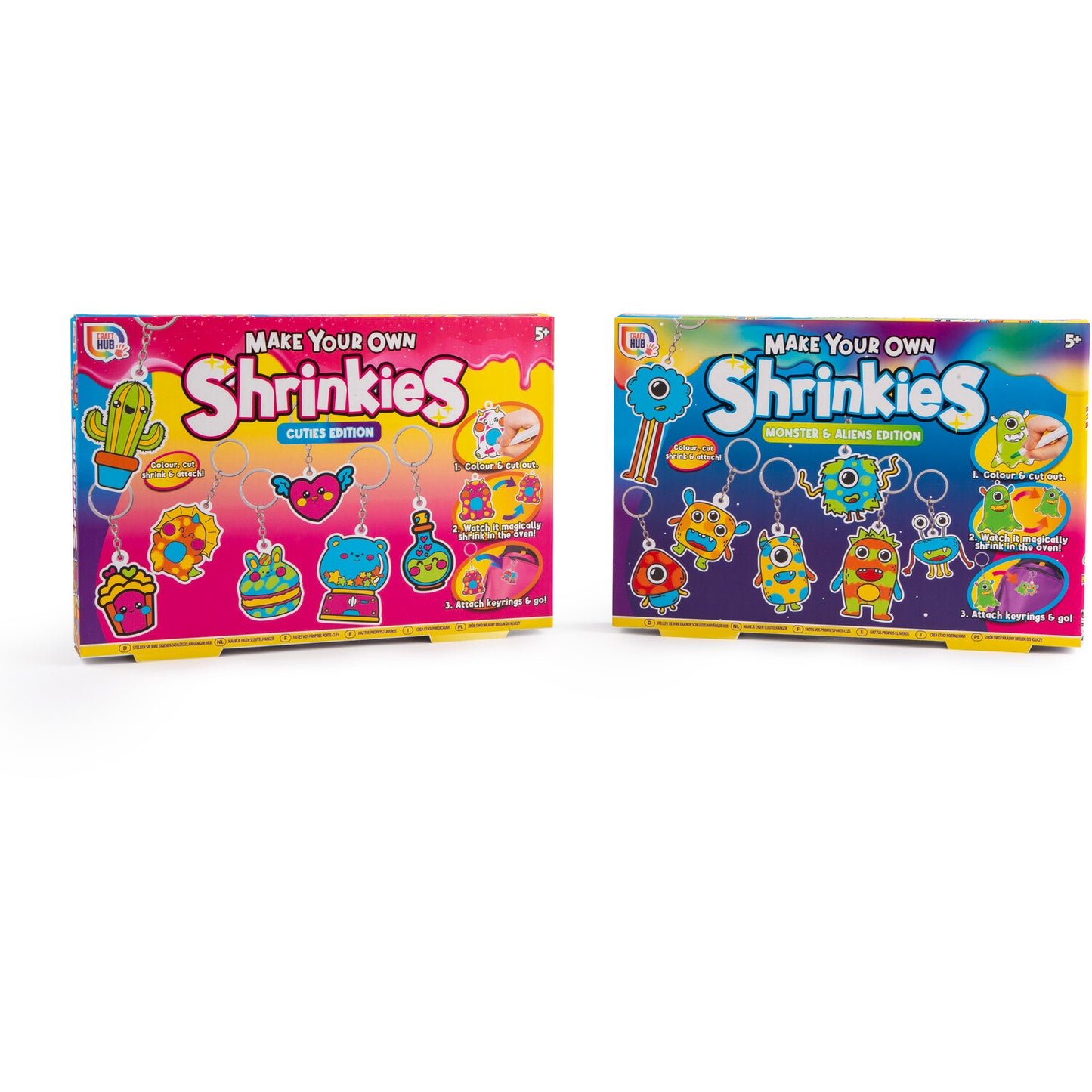 Make Your Own Shrinkies – Keyring Edition | Creative DIY Kit for Kids & Adults