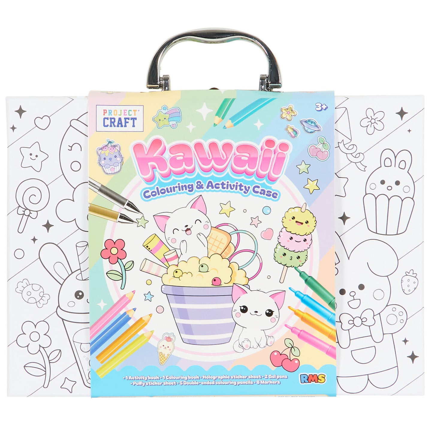 Creativity with the Kawaii Colour In Activity Case – Multicolour Fun for Kids!