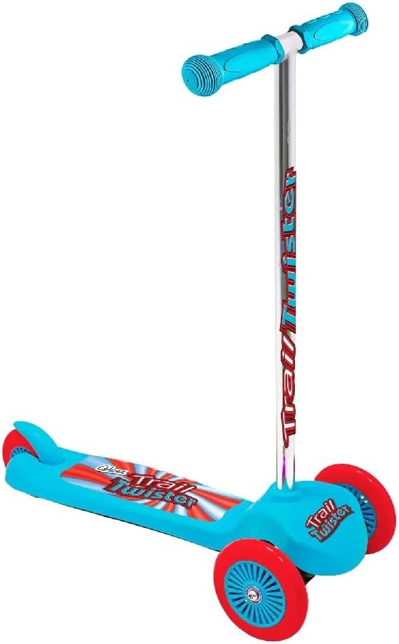 TRAIL TWIST SCOOTER BLUE – 3-Wheel Stability, Vibrant Design & Smooth Ride for Kids 3+