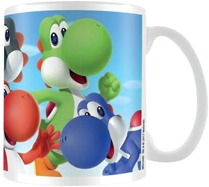 Nintendo Mario 11oz Mug – 3 Assorted Designs