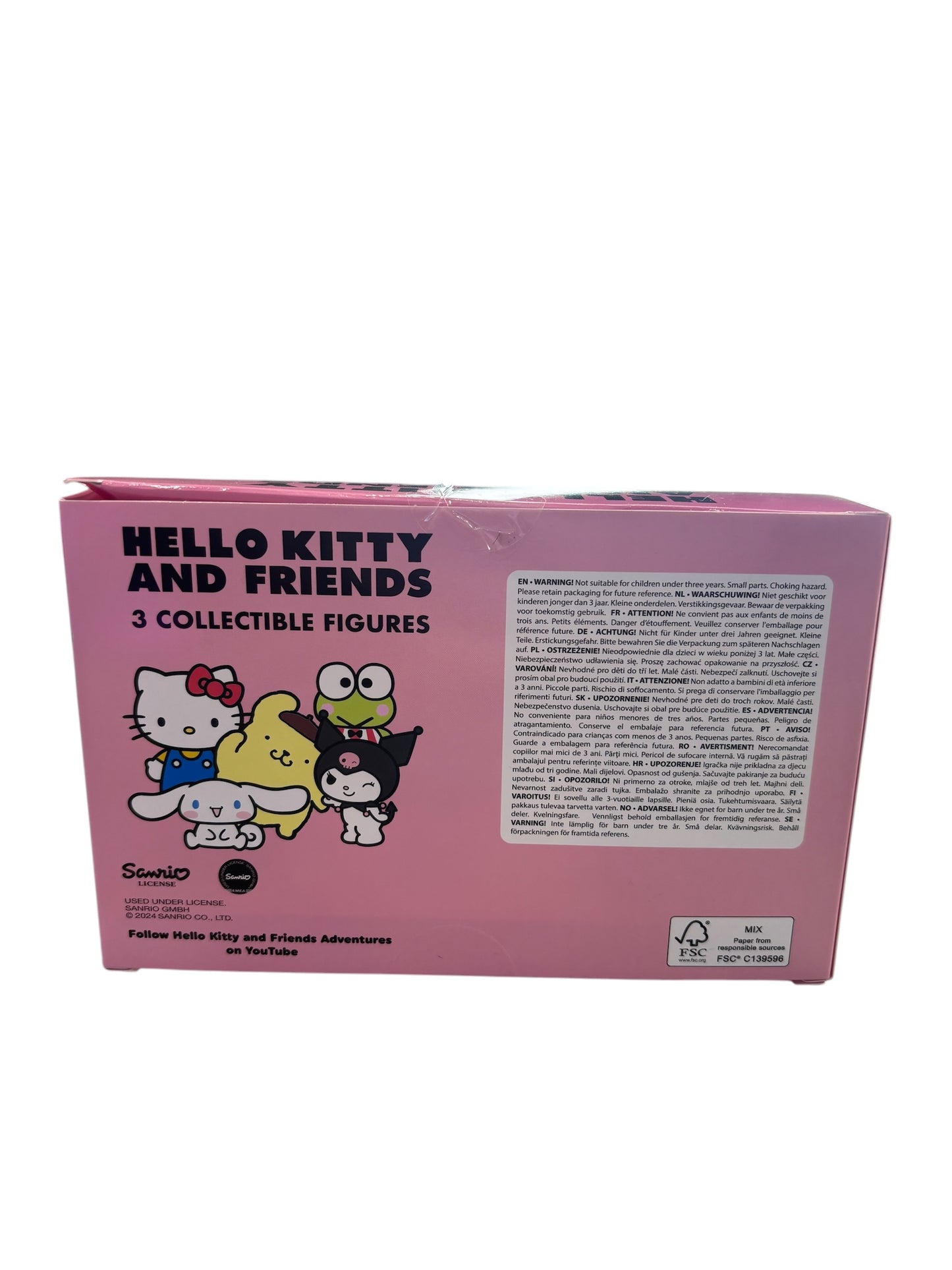 Hello Kitty 3D Erasers 3-Pack – Cute & Collectible Stationery