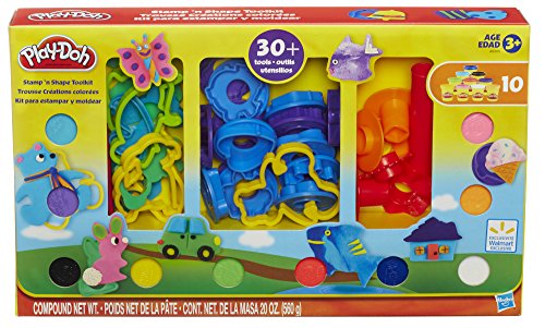 Play-Doh Stamp and Shape Toolkit PK4 – Creative Fun for Kids