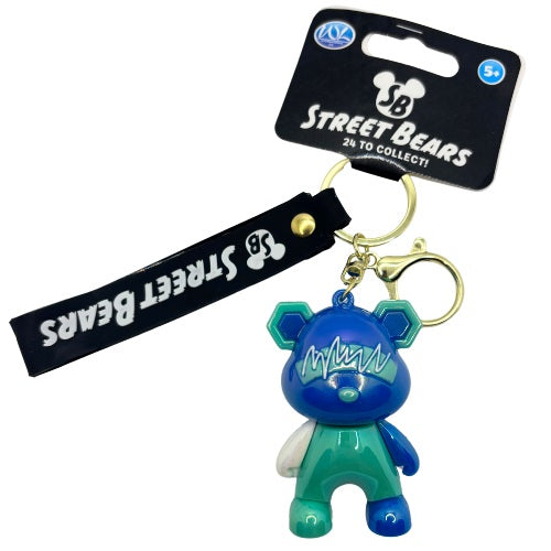 3D Street Bears Keychain & Strap | 24 Assorted Collectible Designs