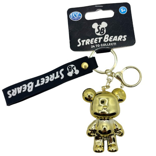 3D Street Bears Keychain & Strap | 24 Assorted Collectible Designs