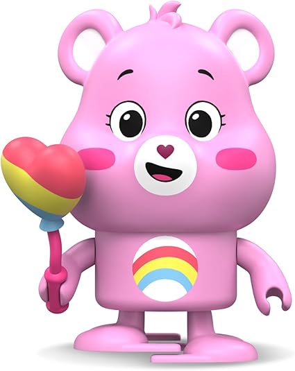 Wind-Upz Cheer Bear (with Accessory) – Fun Care Bears Wind-Up Toy for Kids & Collectors