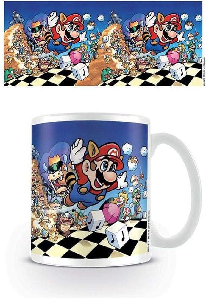 Nintendo Mario 11oz Mug – 3 Assorted Designs