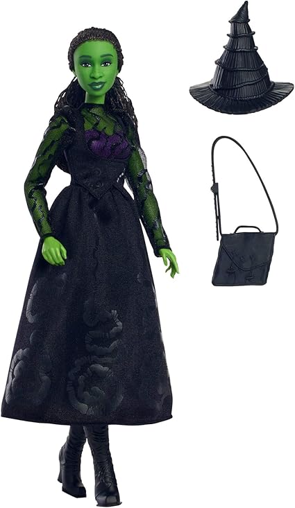 Mattel Wicked Elphaba Fashion Doll & Accessories