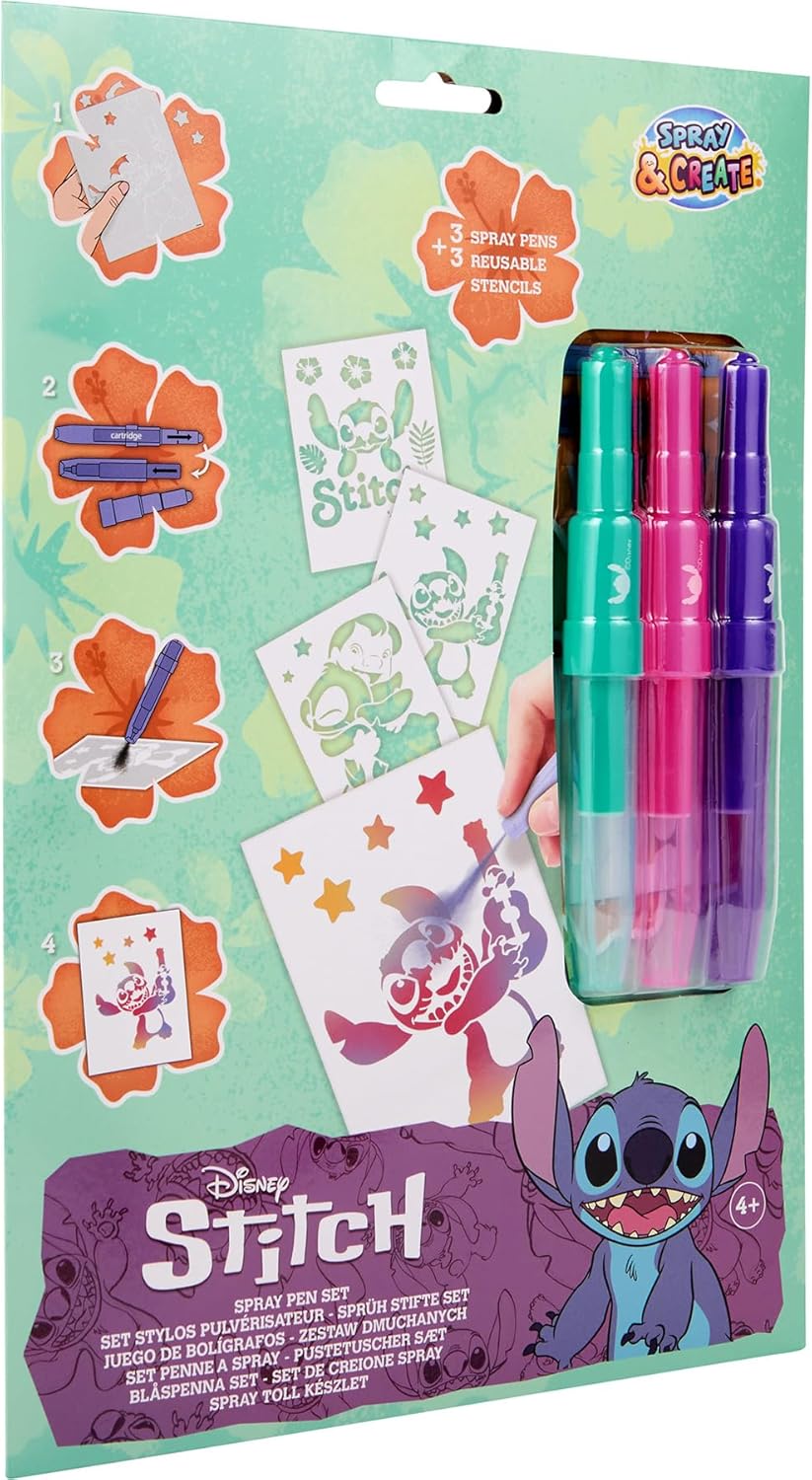 STITCH Spray Pen Set in A4 Envelope