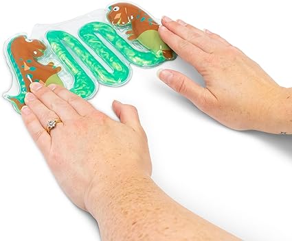 DINOSAUR SENSORY MAZE GAME – Tactile Glitter Fidget Toy for Focus, Fun & Fine Motor Skills