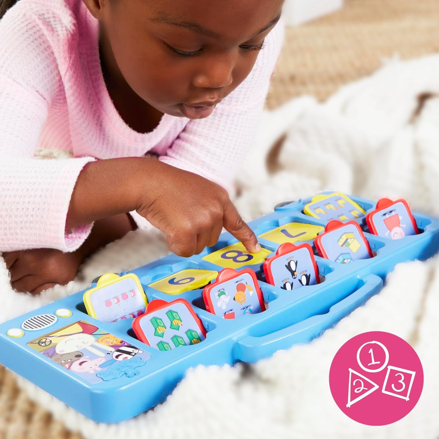 Peppa Pig 1-2-3 Bus Interactive Preschool Learning Toy | Educational Toy for Toddlers & Preschoolers |