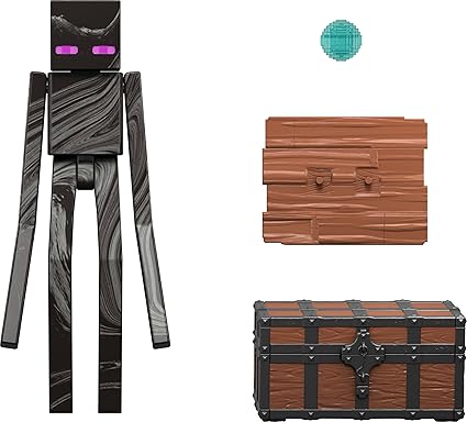 Mattel Minecraft Action Figure & Accessories Set – 4-inch