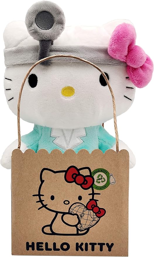 Hello Kitty Plush – 15 cm Sitting Teddy, Perfect for Collectors & Fans