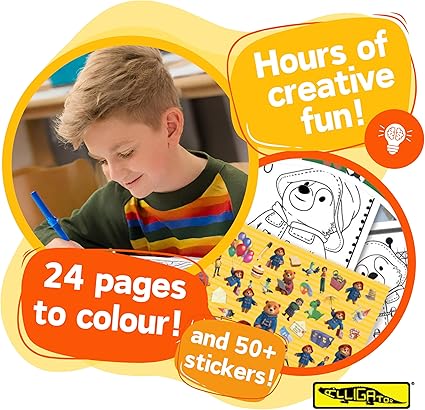 Bring Paddington Bear to life with the ALLIGATOR Paddington Artist Pad!