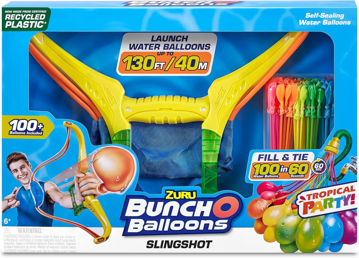 Bunch O Balloons Tropical Party Stem & Slingshot