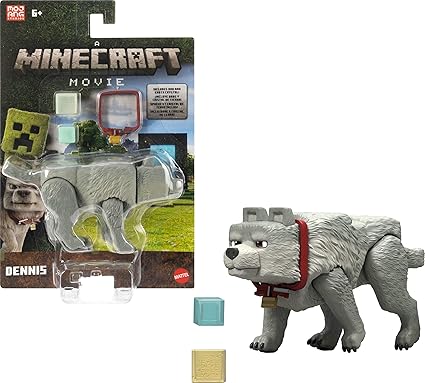 Mattel Minecraft Action Figure & Accessories Set – 4-inch