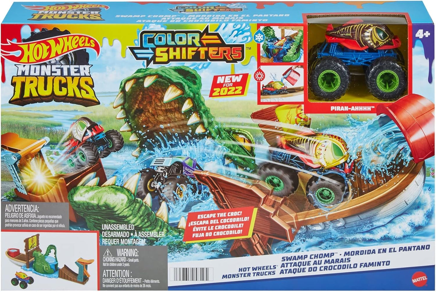Hot Wheels Monster Trucks Swamp Chomp
