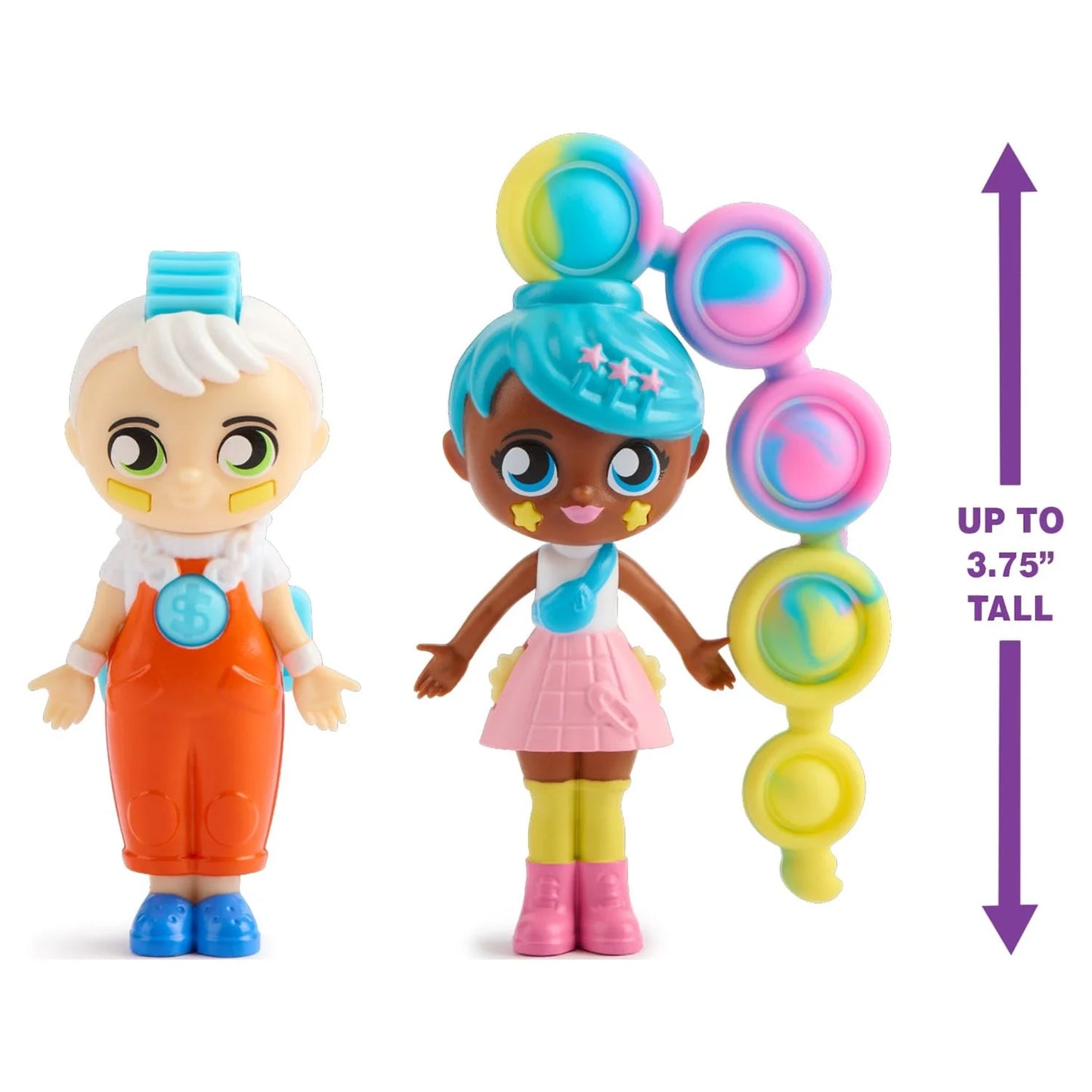 Wow Wee Fashion Fidgets – Collectible Fidget Doll with Clip