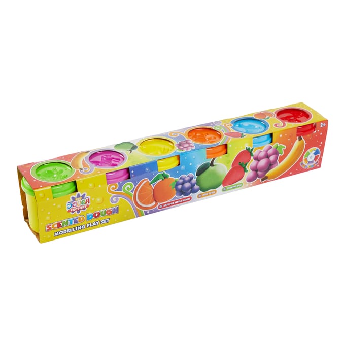 6PK 4oz Scented Dough Set ā Fun, Safe & Creative Play for Kids