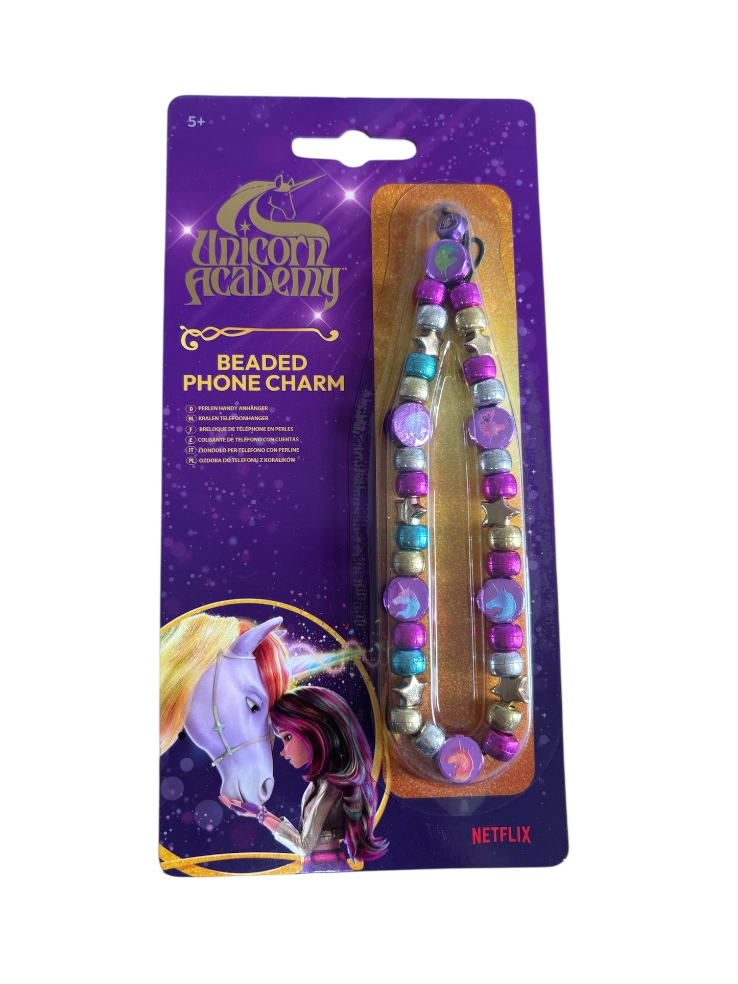 Unicorn Academy Phone Charm – 2 Assorted Magical Designs