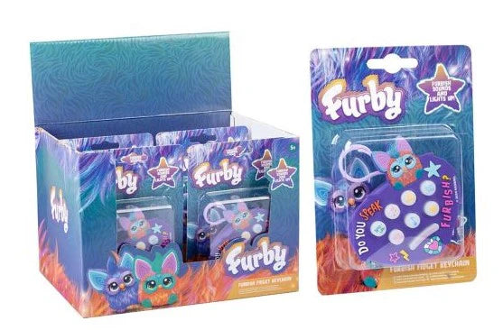 Furby Fidget Keychain – Lights, Sounds & Iconic Fun On-the-Go!