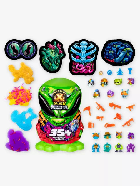 Treasure X Mega Alien Dissection – 35 Surprises Inside!