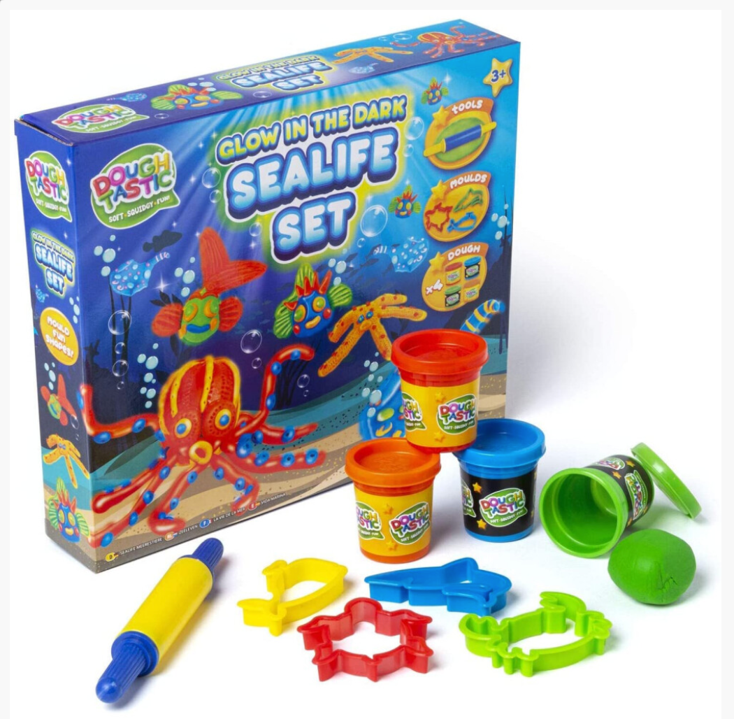 Doughtastic Glow In The Dark Sealife Set