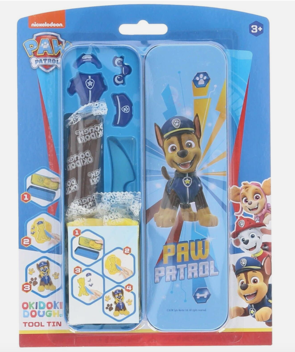 Paw Patrol Okidoki Dough Tool Tin