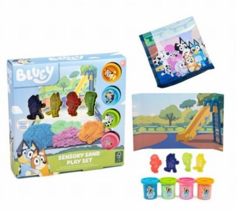 Bluey Sensory Sand Play Set