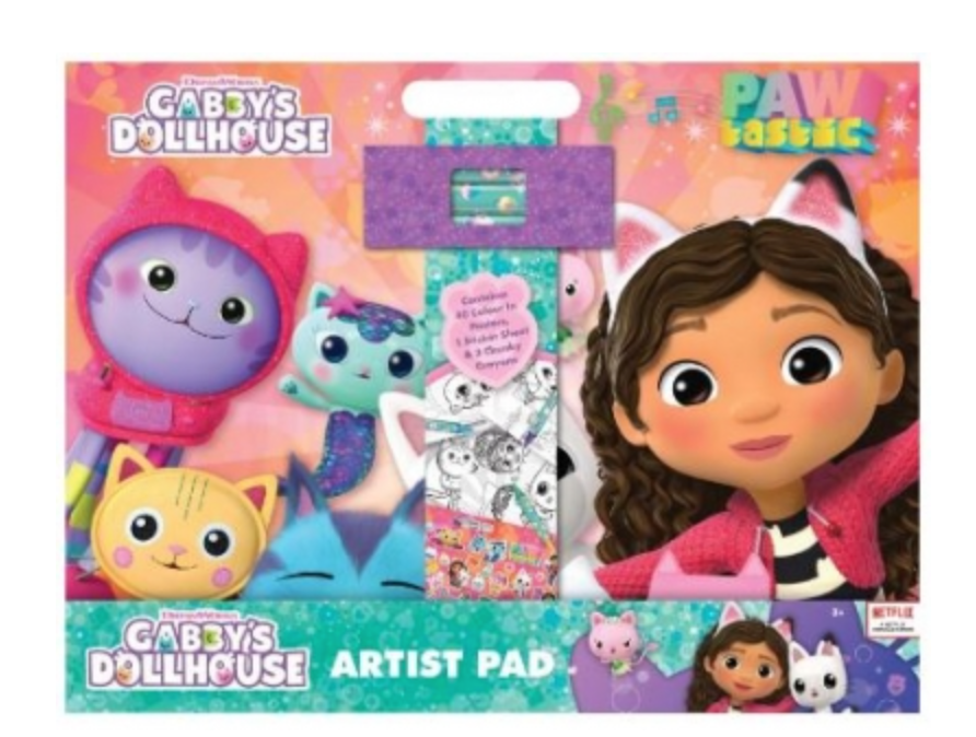 Gabbys Dollhouse Artist Pad