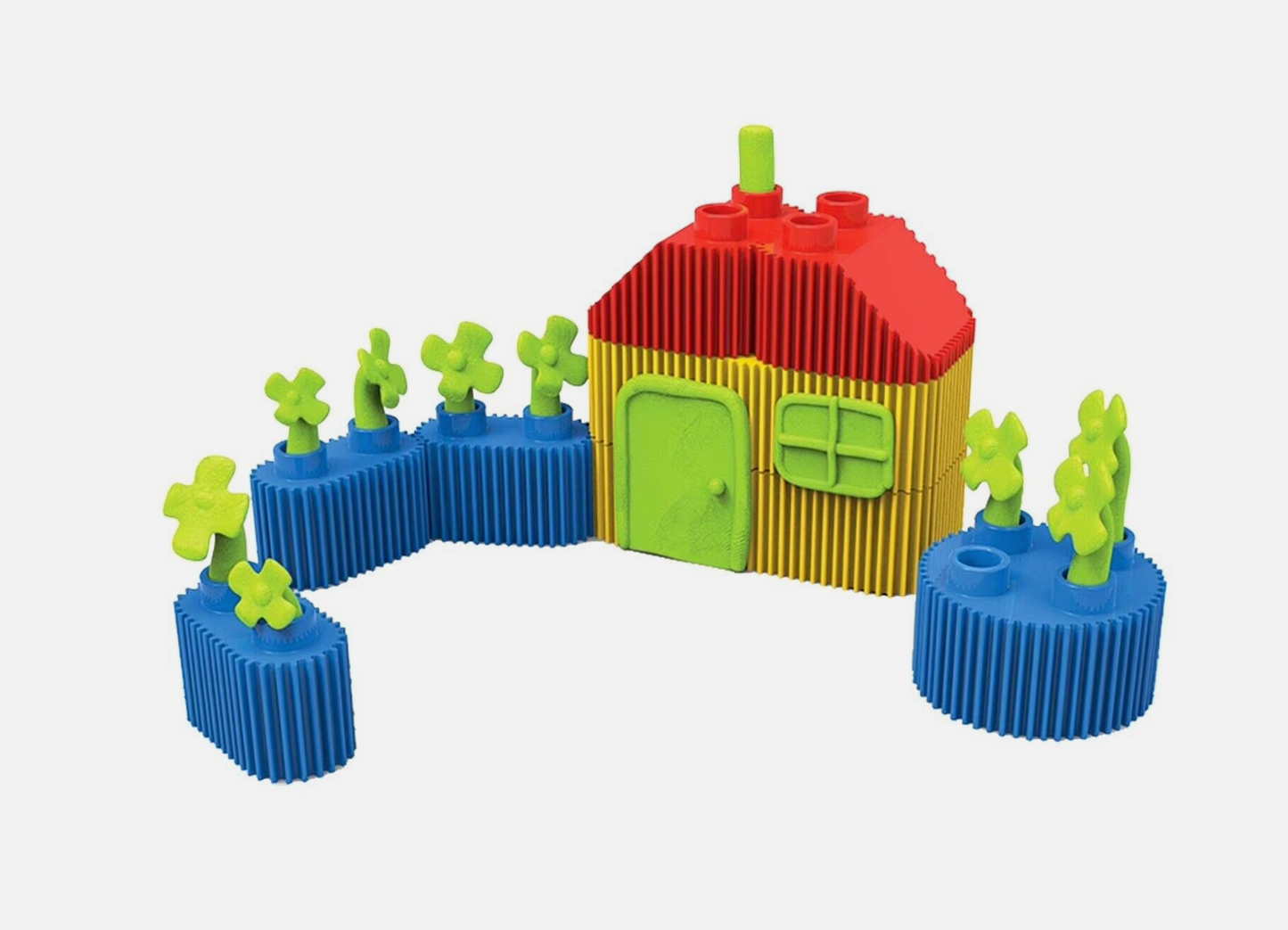 Play-Doh Blocks 17-Piece Seat 'n Storage Set