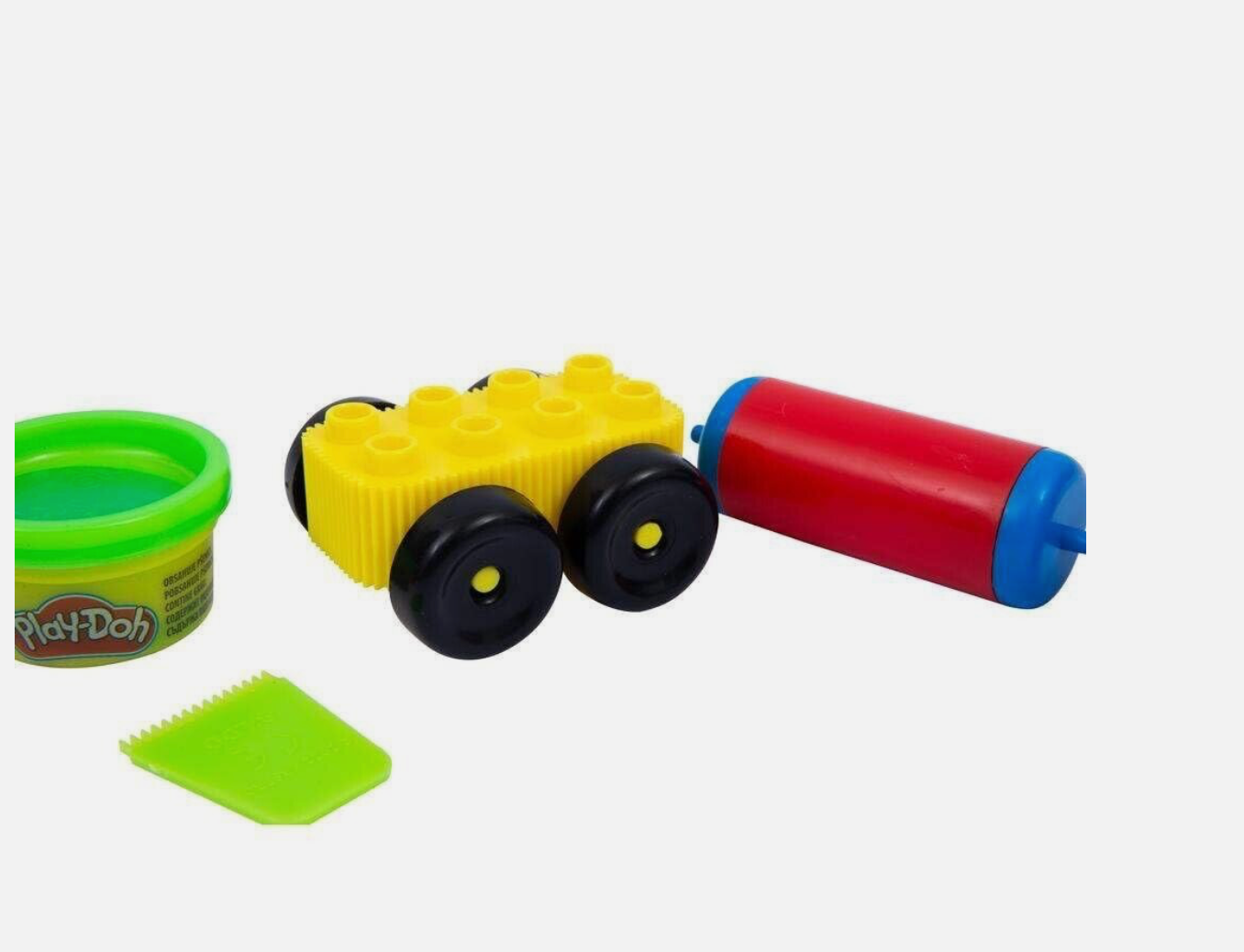 Play-Doh Blocks 17-Piece Seat 'n Storage Set