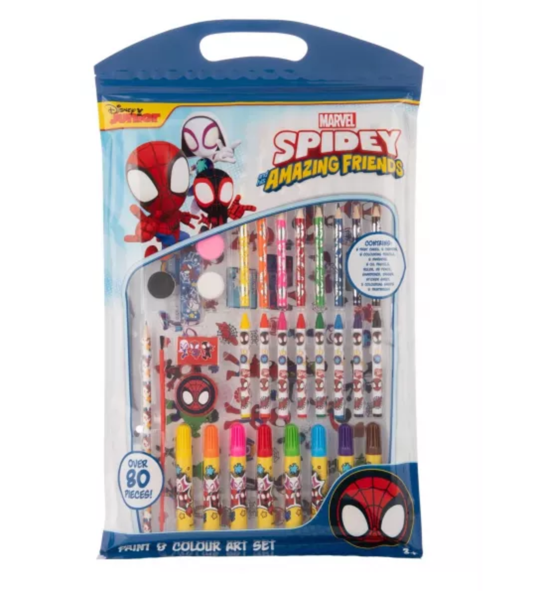 Spidey & Friends Paint and Colour Art Kit