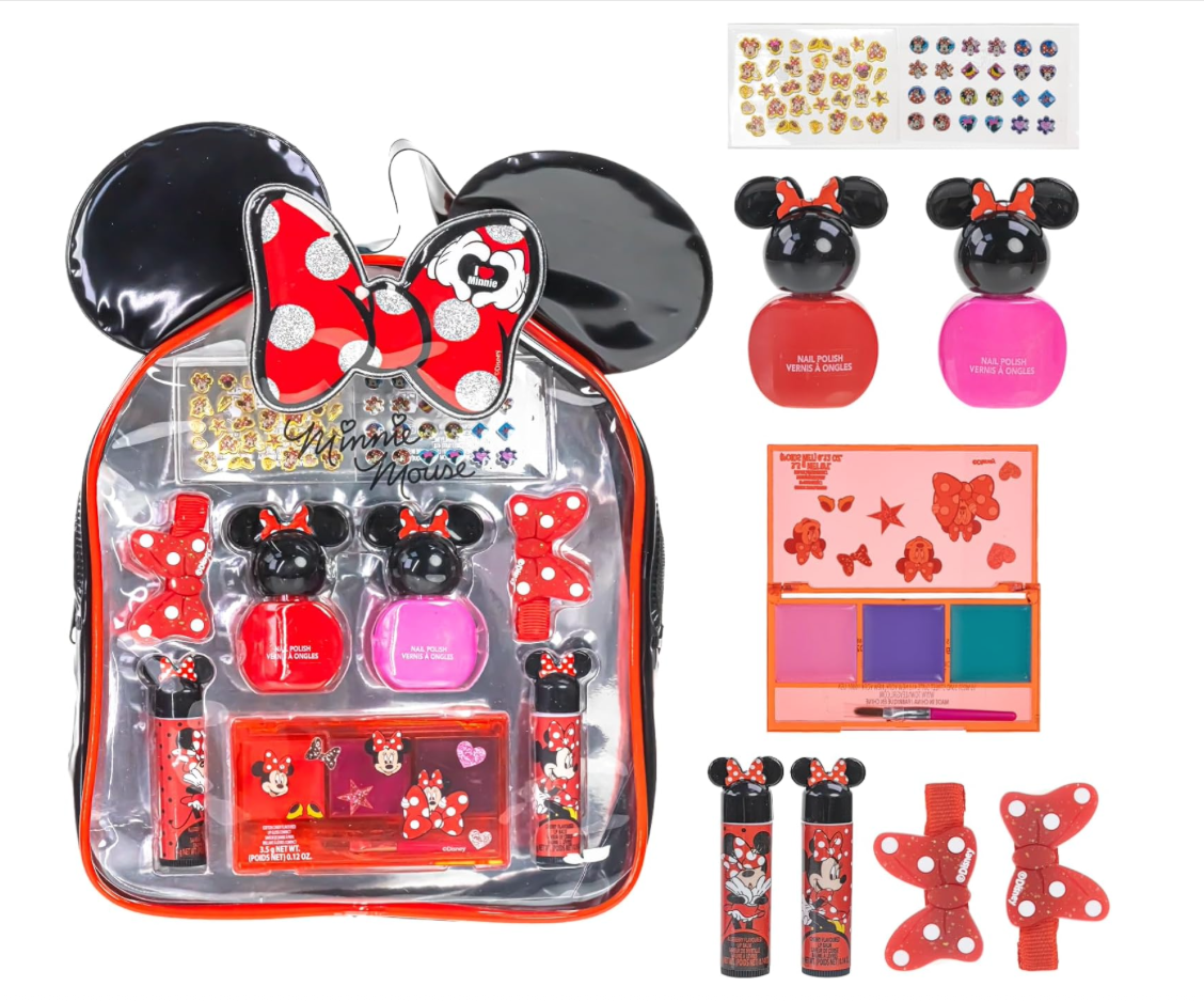 Disney Minnie Mouse Backpack Makeup Set for Kids