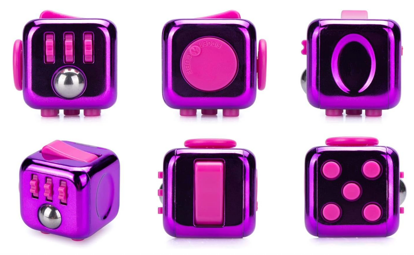 ZURU Fidget Cube Series 3 Chrome