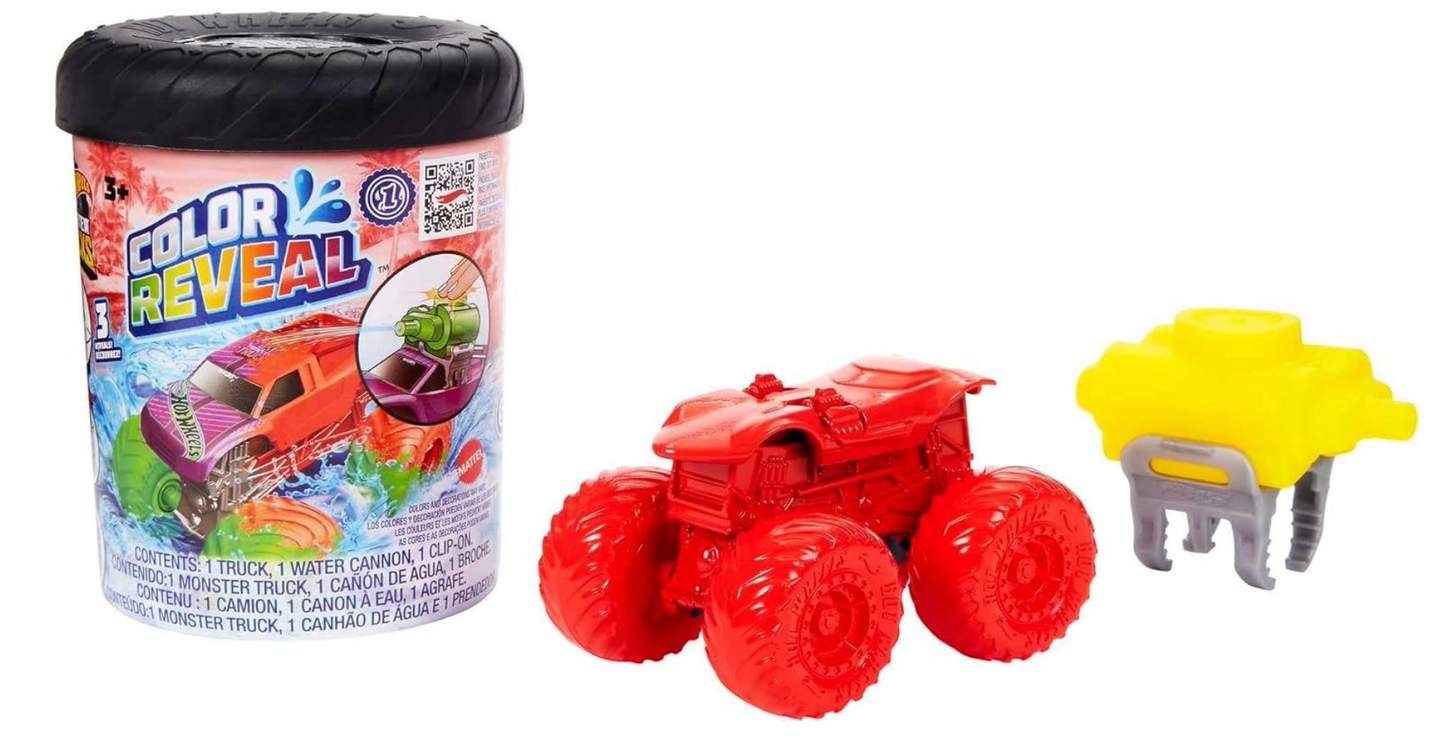 Hot Wheels Monster Trucks Colour Reveal