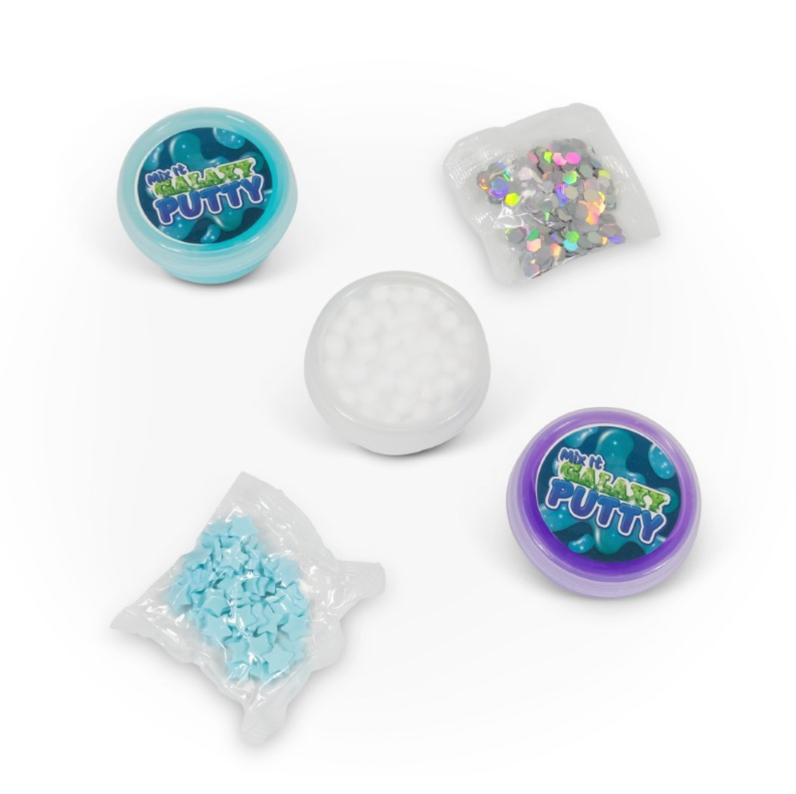 Mix It Galaxy Putty – Create Your Own Sparkling, Stretchy Fun!
