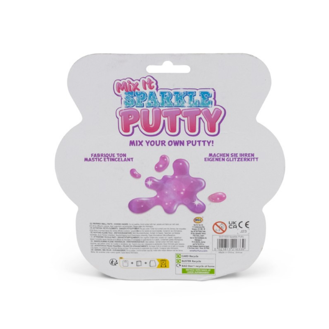 Mix It Sparkle Putty – Create Your Own Glittery, Stretchy Fun!