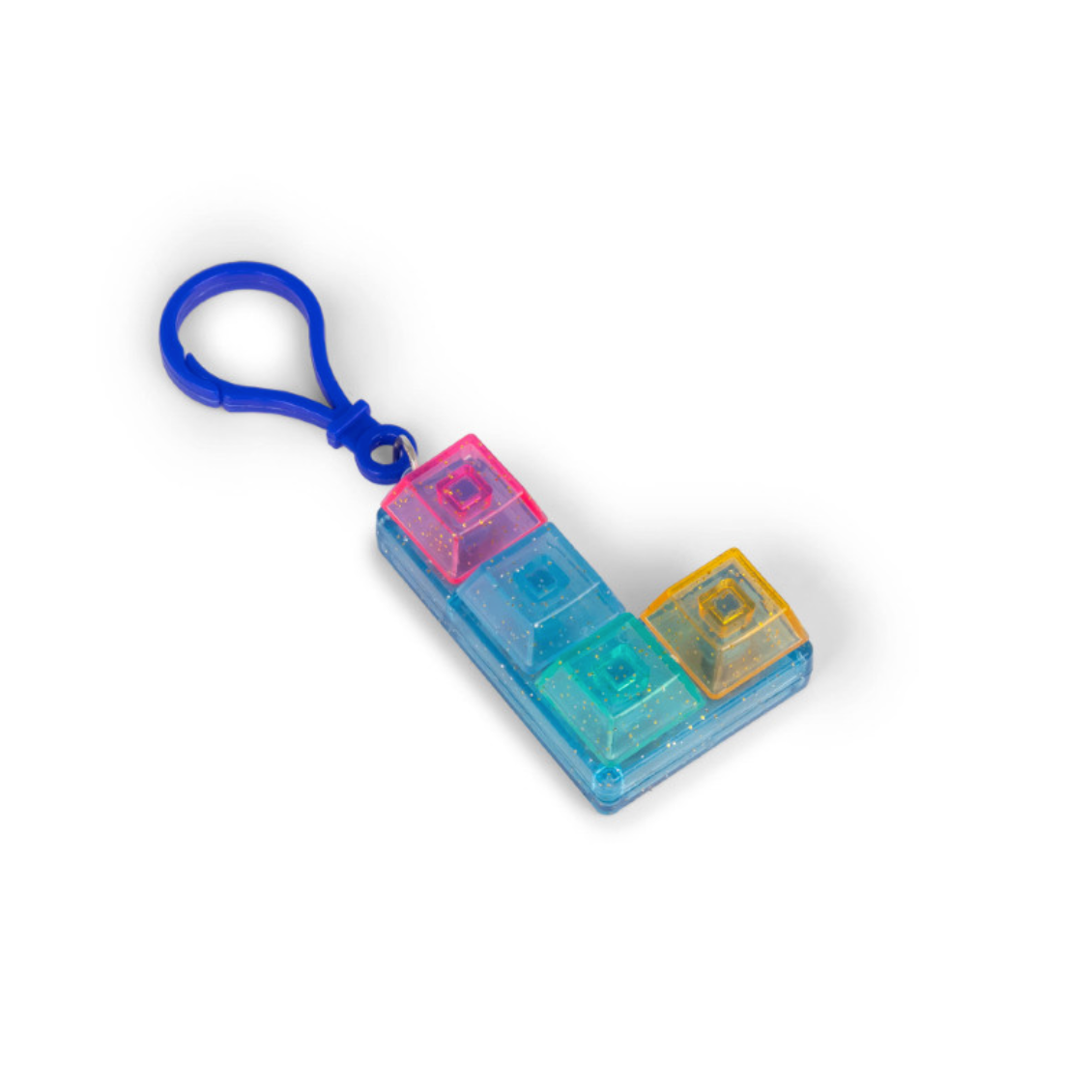 Glitter Clicker Keychain
