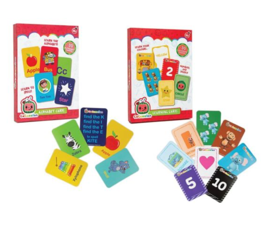 Cocomelon My First Learning Cards – Fun & Educational for Little Learners!