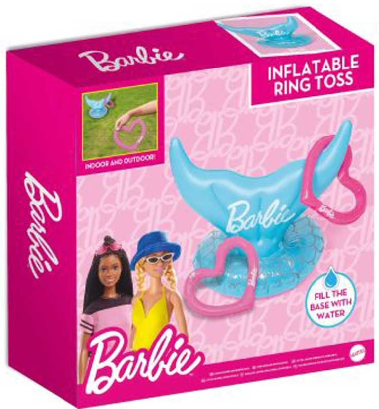 Barbie Inflatable Ring Toss Game – Fun, Active Play for Barbie Fans!