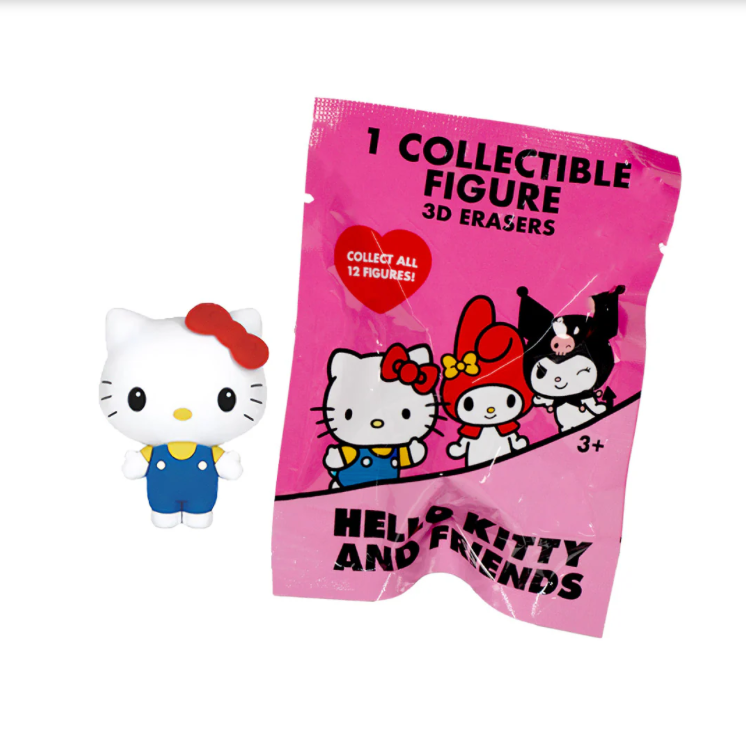 Hello Kitty 3D Eraser Mini Figure Blind Bag – Collectible & Fun Stationery