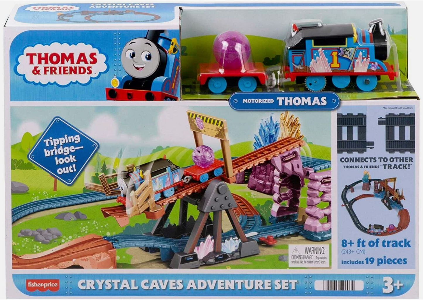 Thomas & Friends Crystal Caves Adventure Motorized Train Set