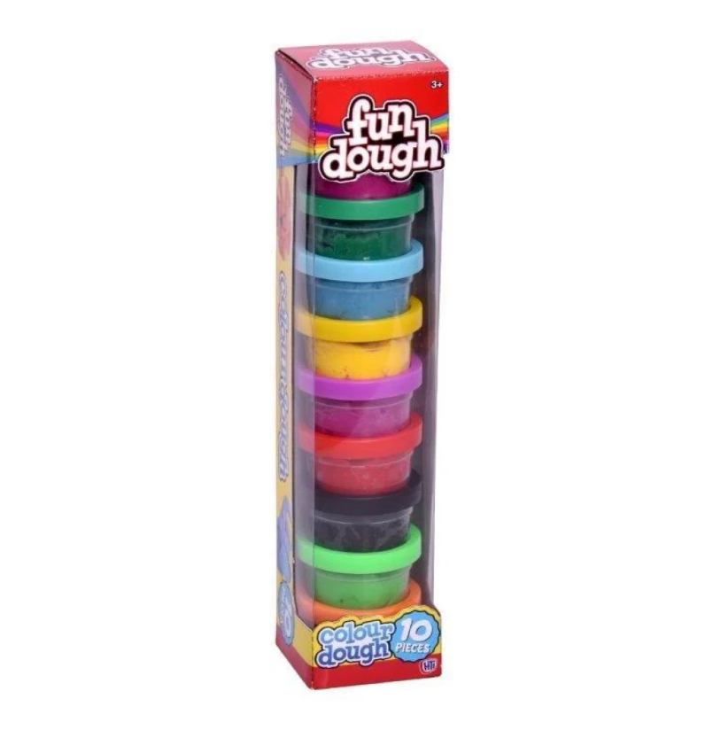 Pack of 10 Party Stack Dough Set – Mega Fun for Creative Play!