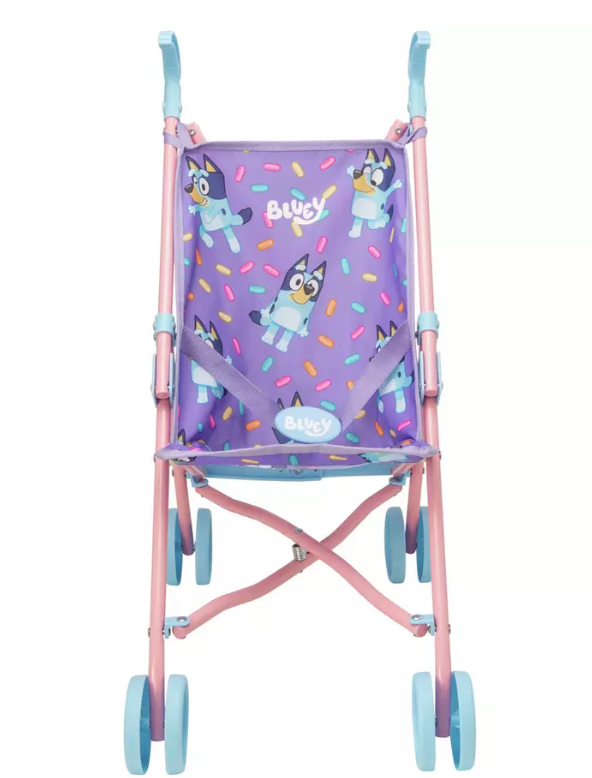 Bluey Doll’s Stroller – Perfect for Little Caregivers!