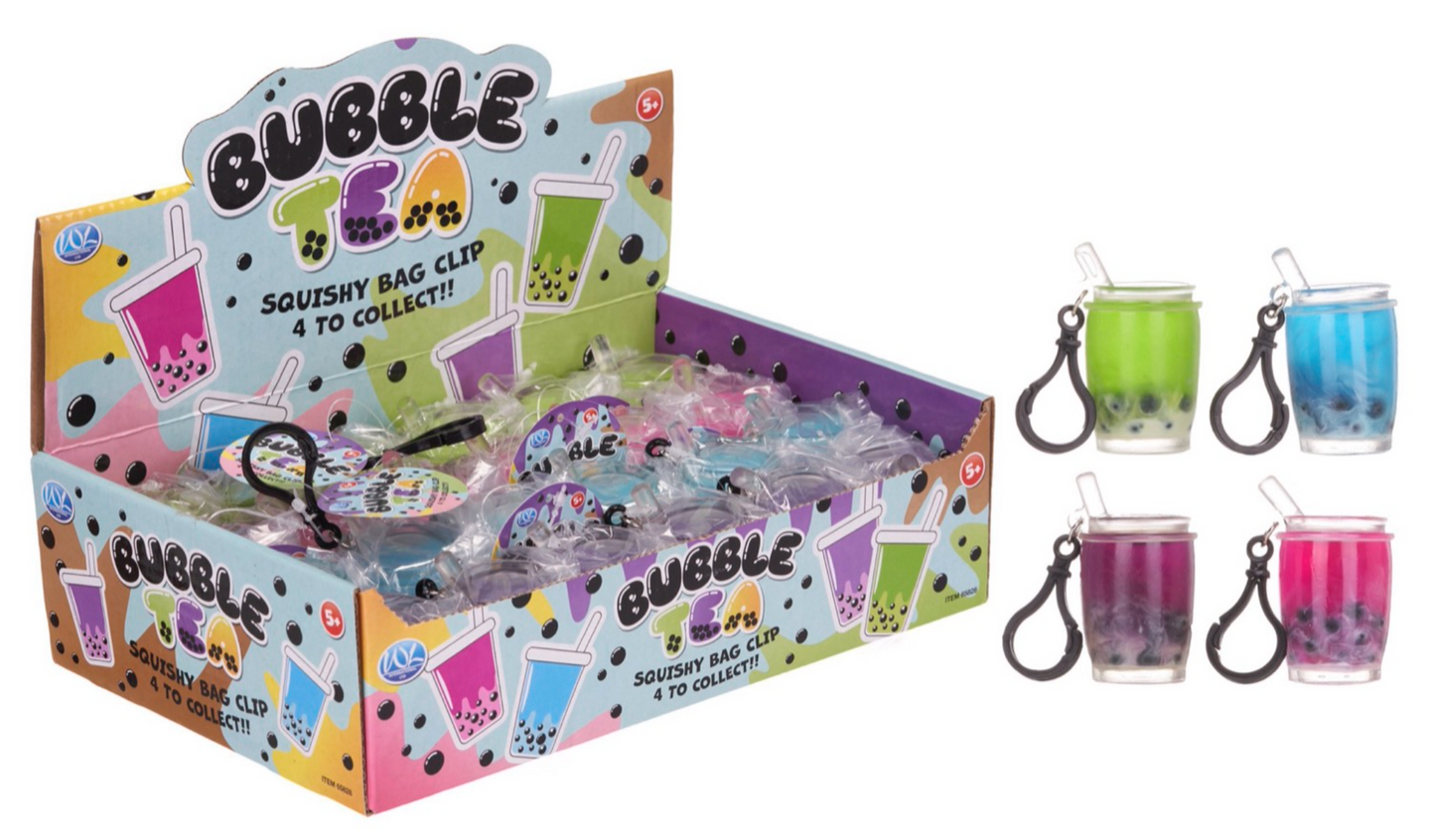 7cm Bubble Tea Squishy Key Ring – Cute, Satisfying & Collectible