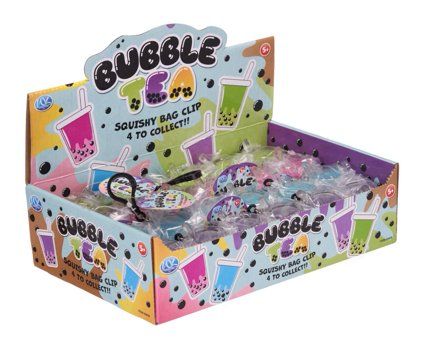 7cm Bubble Tea Squishy Key Ring – Cute, Satisfying & Collectible