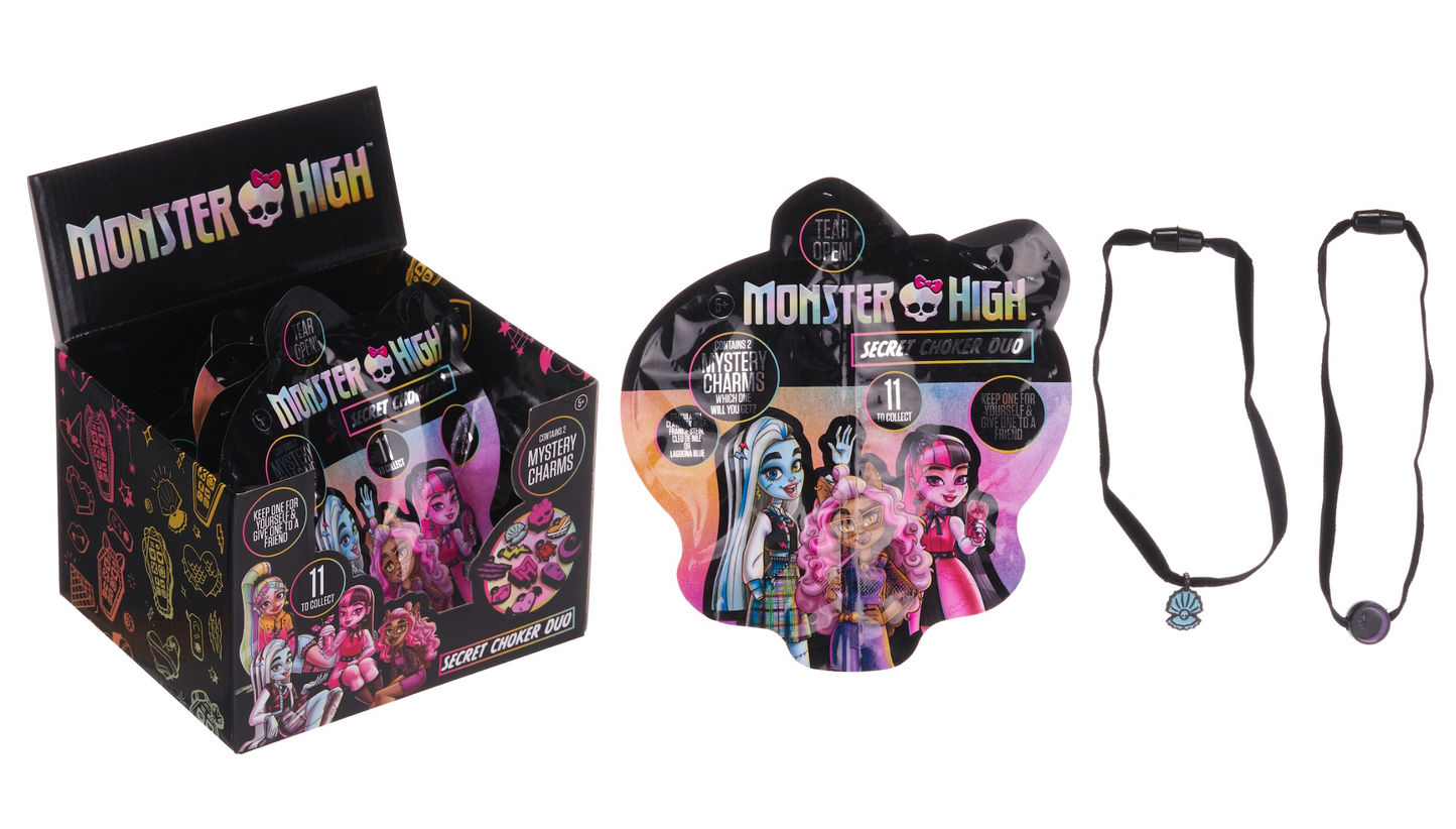 Monster High Secret Messenger Choker – Spooky Style With Hidden Surprises