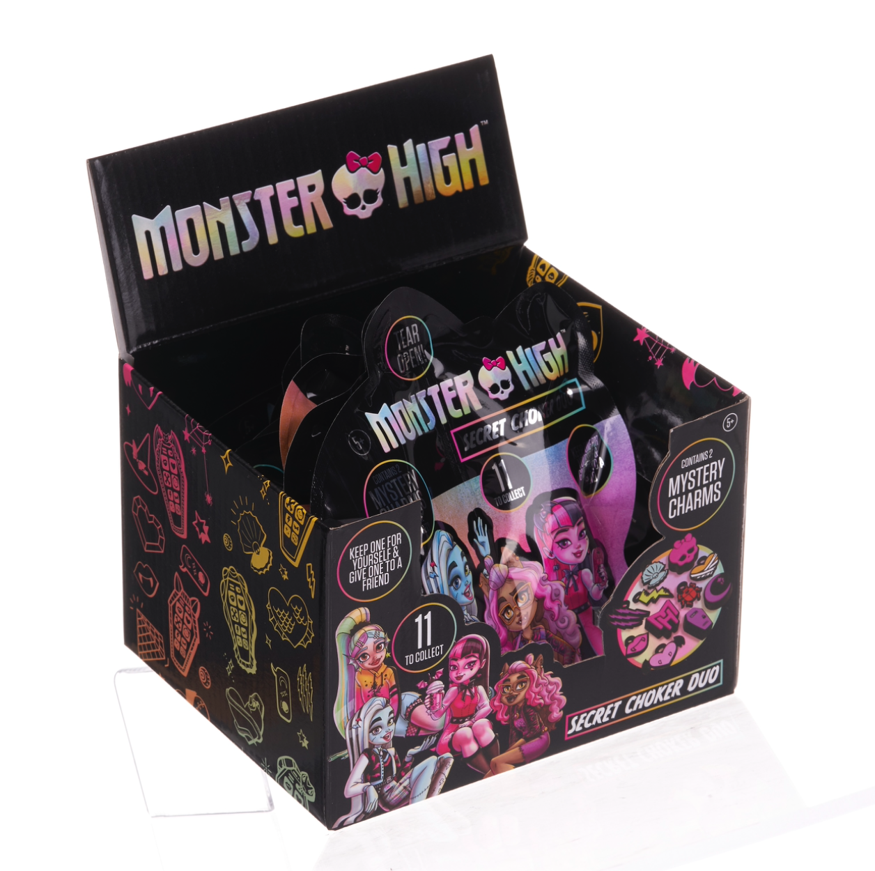 Monster High Secret Messenger Choker – Spooky Style With Hidden Surprises