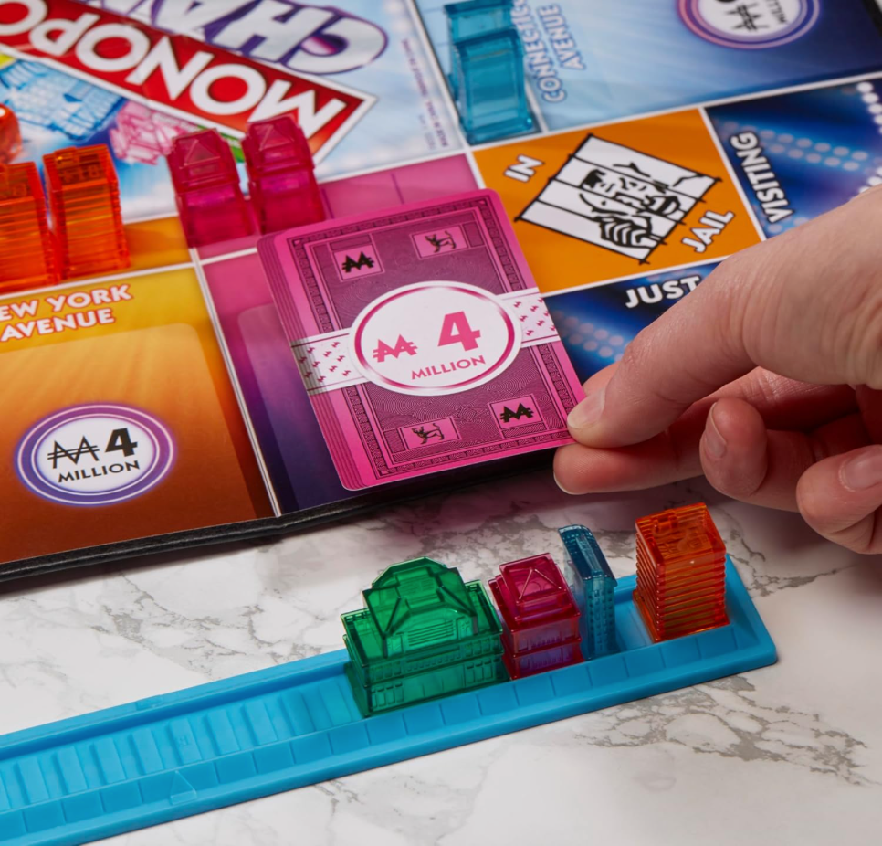 Hasbro Gaming Monopoly Chance – Fast-Paced, High-Stakes Fun for the Whole Family!