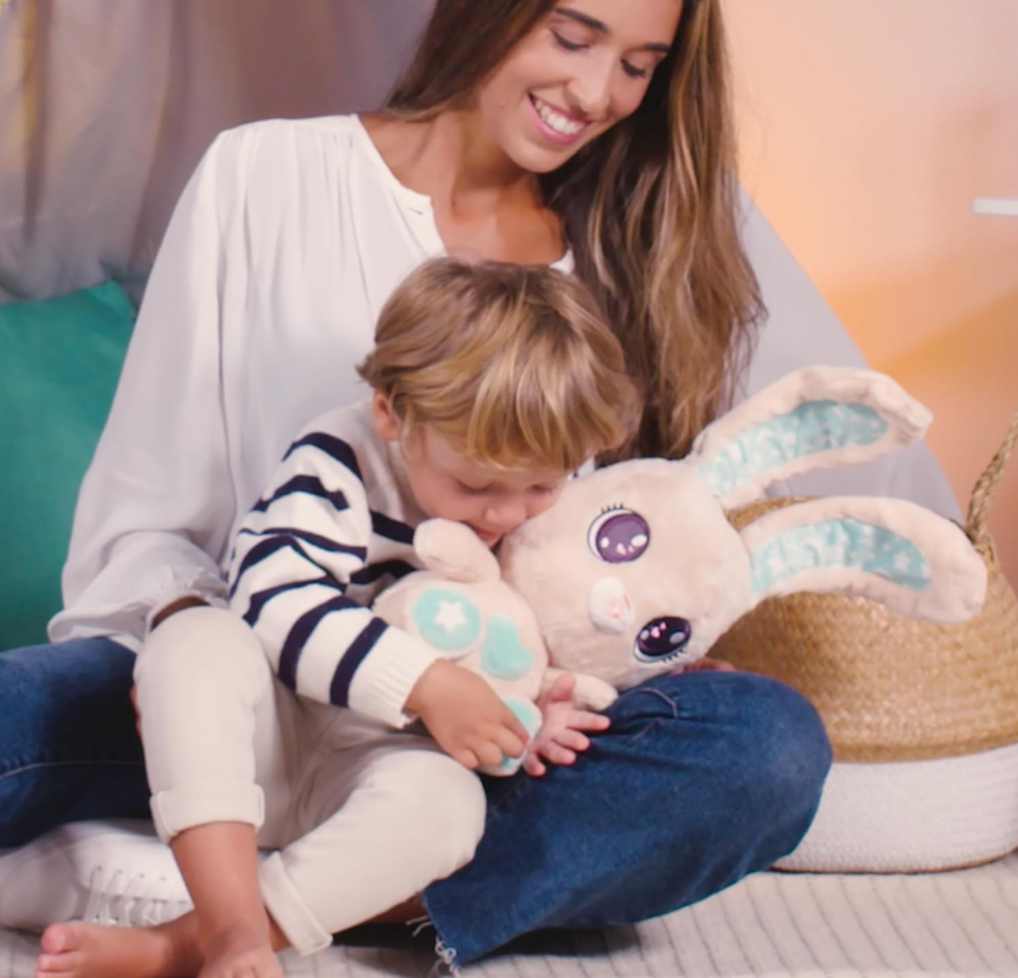 Peekapets Interactive Bunny – Soft, Funny & Full of Surprises!